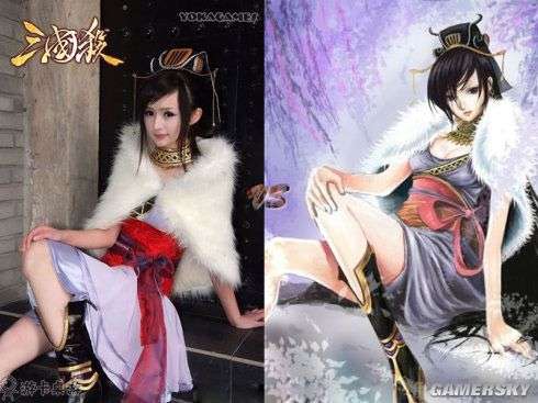 游戏动漫史上十大最相似的美女COSPLAY