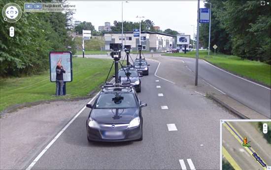 Google街景拍摄车也会迷路