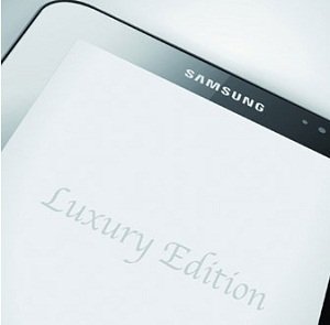 三星推出奢华版Galaxy平板电脑 售价1000美元