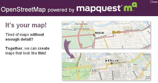 MapQuest推出新型地图网站 允许用户编辑地图