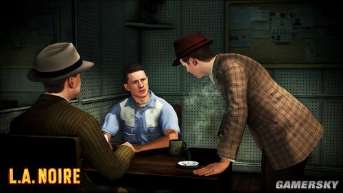 《黑色洛城(LA Noire)》Bekowsky探员最新游戏截图公布