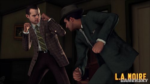 《黑色洛城(LA Noire)》Bekowsky探员最新游戏截图公布