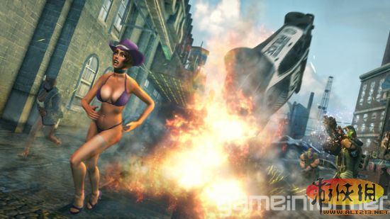 GI杂志放出《黑道圣徒3》地图及最新游戏截图