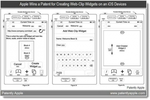 Web Clip Widget