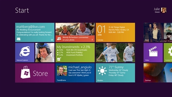 Windows 8 Build 8030首张截图曝光