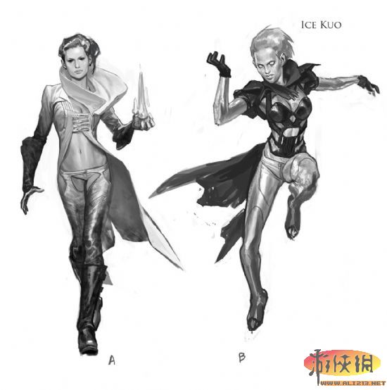 PS3独占游戏《恶名昭彰2》大师级原画欣赏