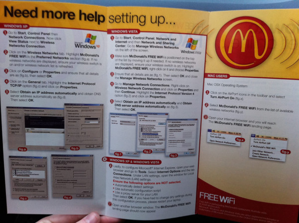 Windows和Mac用户在麦当劳的差异