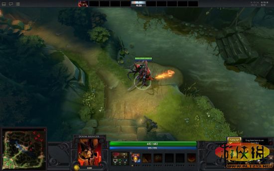 英雄画面 《DotA2》首批实际游戏截图泄露