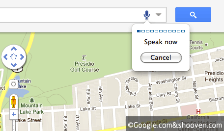 Google地图新增语音搜索功能