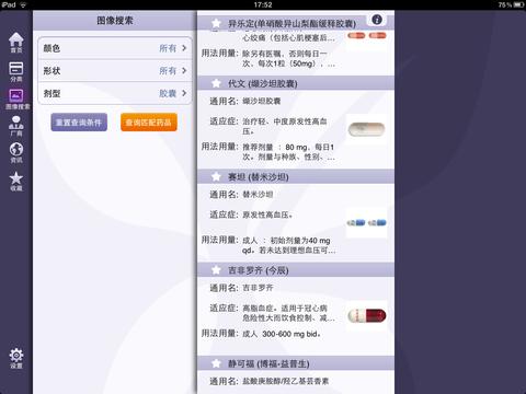 国产医药类实用应用：园用药助手（iPad和Android）