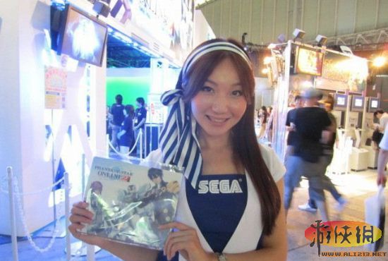 2011东京电玩展首日展会Showgirl及场内实照