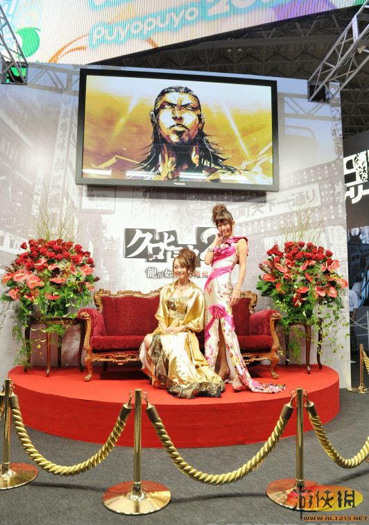 2011东京电玩展首日展会Showgirl及场内实照