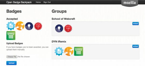 开放式徽章计划 - Mozilla 发布 Open Badges 项目