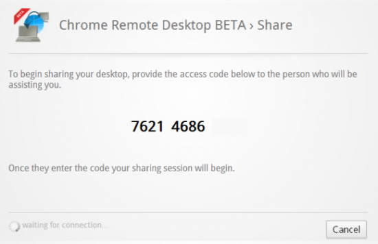 超给力的 Chrome 遥控扩展 Chrome Remote Desktop