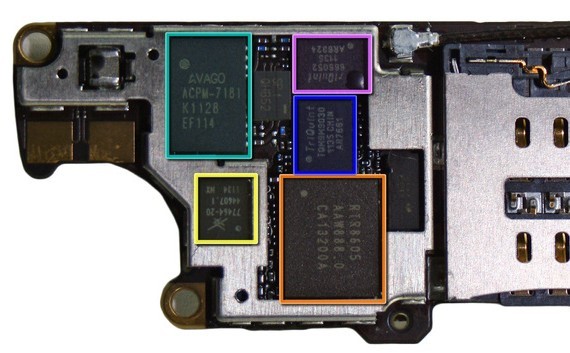 苹果iPhone 4S拆解：电池更强 用高通芯片组