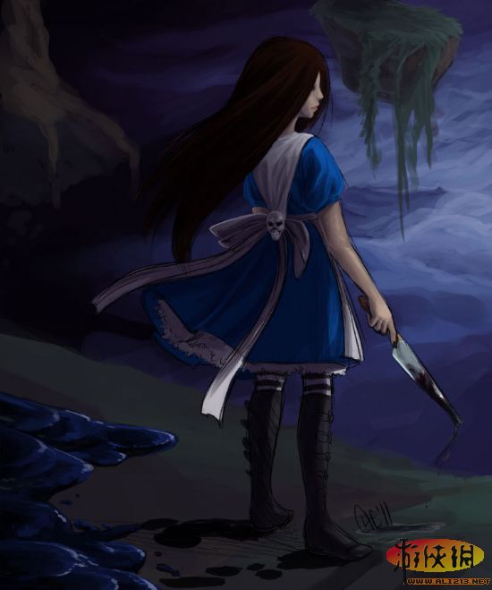 异色的童话《爱丽丝：疯狂回归》游戏插画欣赏