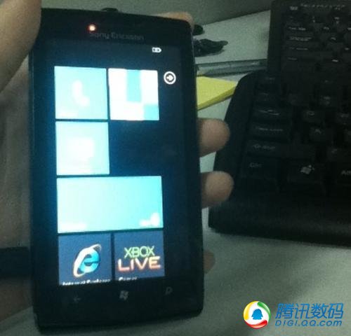 Mango系统 索尼爱立信WP7新机谍照曝光