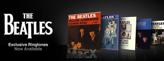 披头士（The Beatles）乐队在iTunes商店中发布专属铃声
