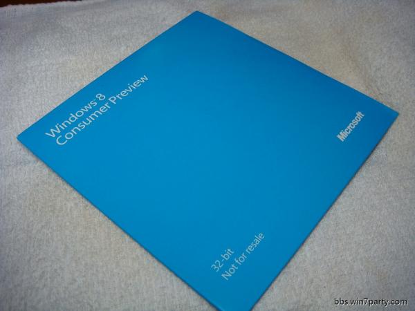 [多图]Windows 8 Consumer Preview 的光盘介质