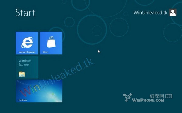 Windows 8专业版 Build 8306提前泄露