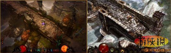《暗黑3》早期开发版本截图对比