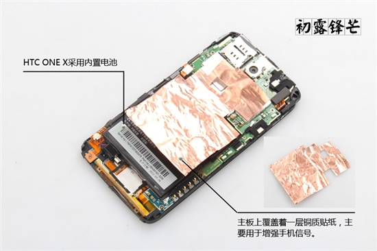 HTC One X四核处理器详细拆解