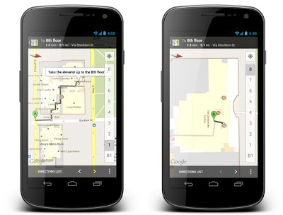 谷歌推新版Android地图