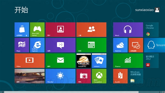 微软演示新版Windows 8