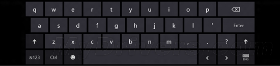 Windows8触控虚拟键盘诞生记