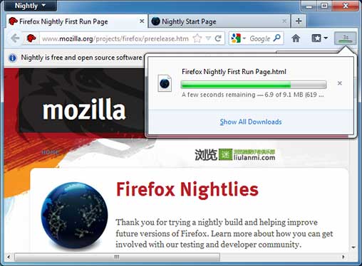 Mozilla Firefox 16.0 beta 1版本发布抢先体验