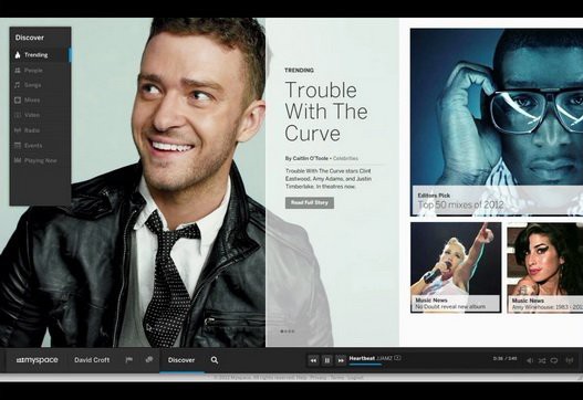 霸主归来Myspace将全面改版
