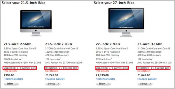 新品推出有力证据 苹果iMac发售期延后