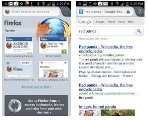 Android版Firefox 17“安家”旧式ARM v6手机