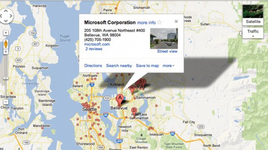 Google称WP无法访问谷歌地图 微软：你撒谎