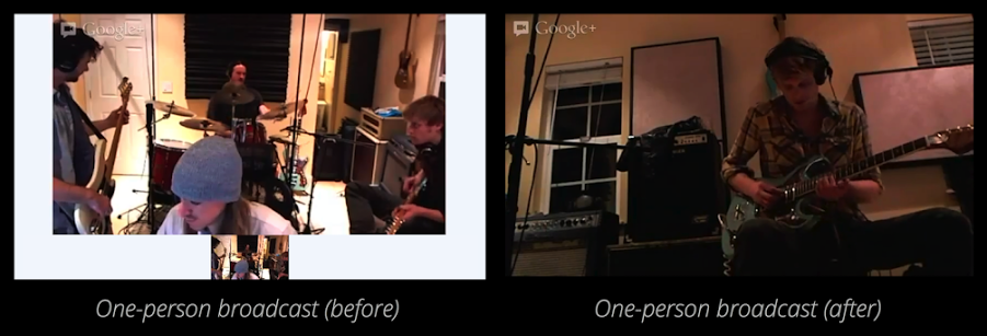 谷歌Google+Hangouts视频群聊升级 加入一人全屏新特性