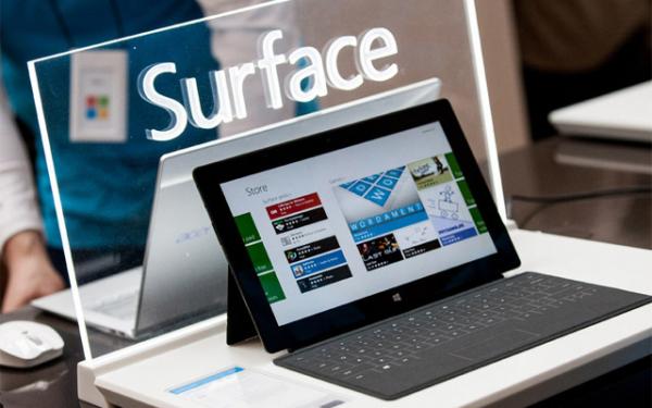 微软简化Surface命名 正式命名为Surface RT