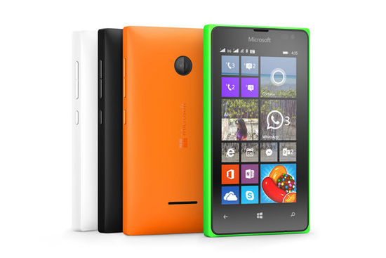 微软发布Lumia 435、532低价智能手机 预装Office