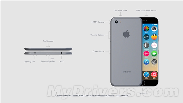 超帅的iPhone 7设计图：比iPhone 6好看太多