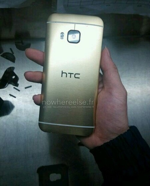 HTC One M9土豪金版谍照曝光