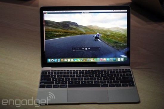 12寸苹果全新MacBook现场体验：真的好薄