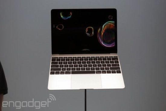 12寸苹果全新MacBook现场体验：真的好薄