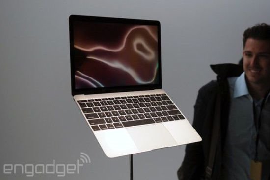 12寸苹果全新MacBook现场体验：真的好薄