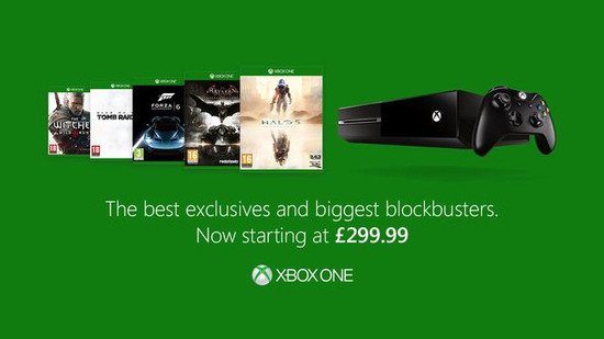 Xbox One英国区大降价 只要299英镑