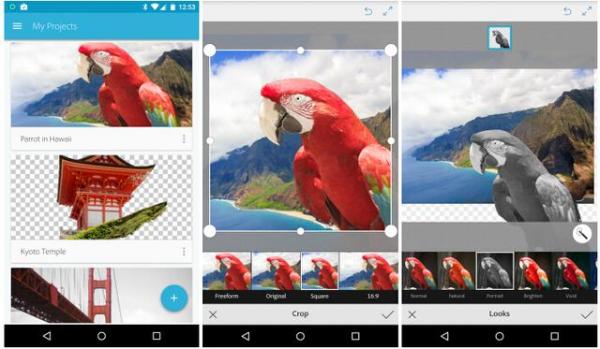 Adobe向安卓用户提供photoshop等一大波设计工具