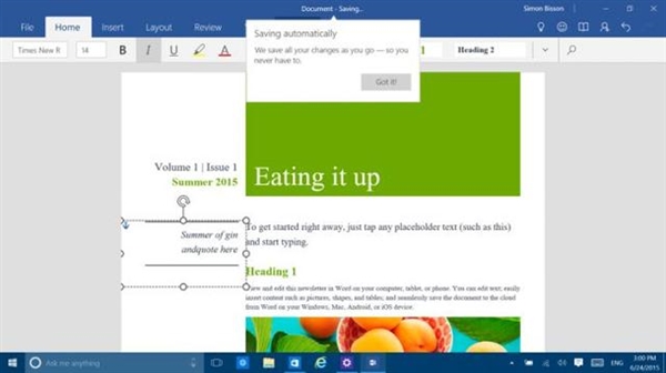 Windows 10的20个创新功能大盘点