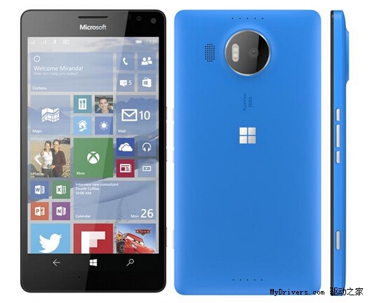 Win10的旗舰手机Lumia 950渲染图曝光