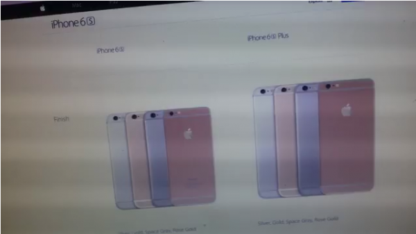 iPhone 6S官网照片泄露 真有玫瑰金版