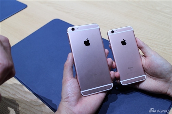 iPhone 6S玫瑰金版真机图赏