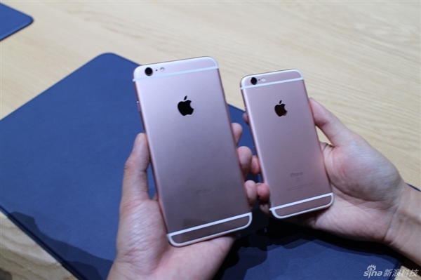 iPhone 6S玫瑰金版真机图赏