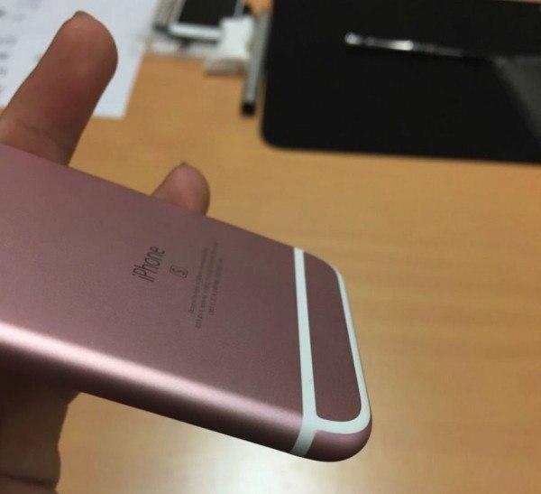 国行iPhone 6s玫瑰金版曝光：背面也有“s”